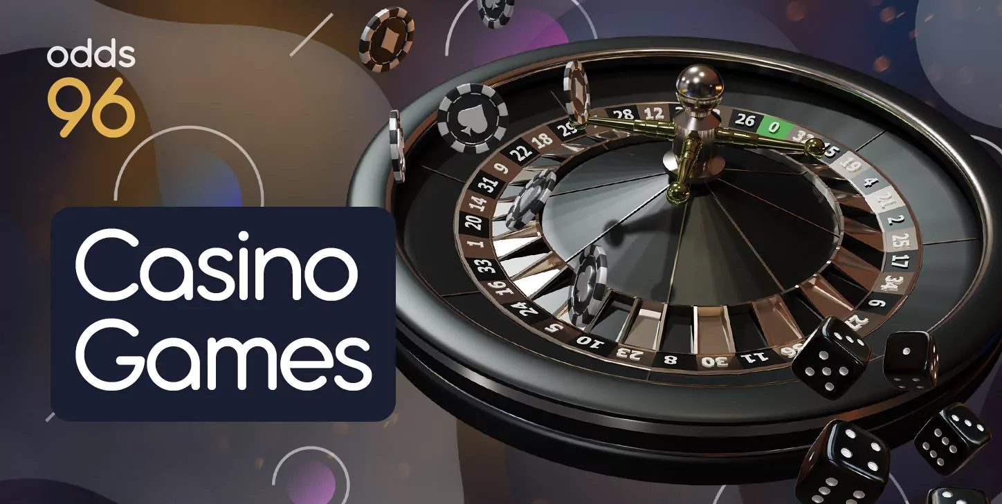 Casino Gaming Options on the Odds96 App