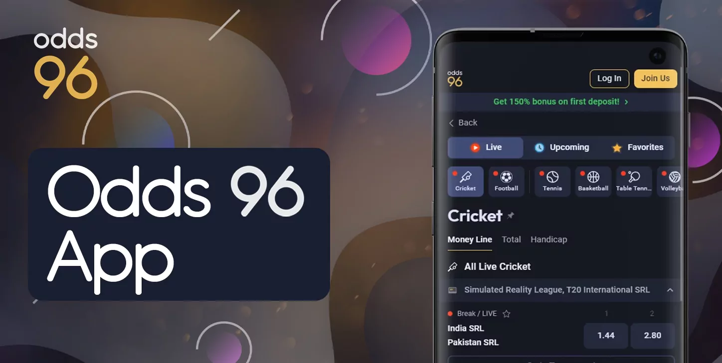 Guide to the Odds96 mobile experience for Indian users